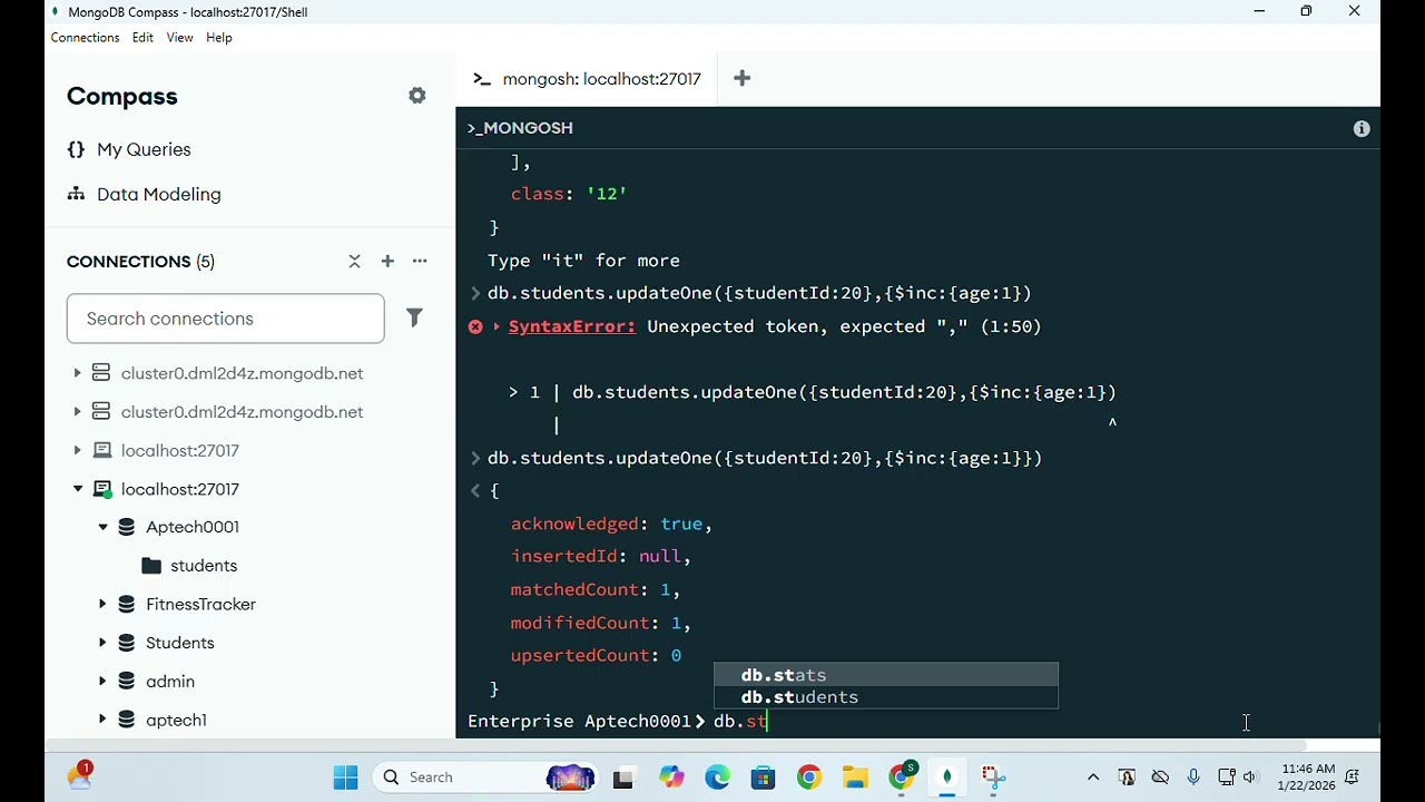 PR2-202401C MongoDb Update Operation
