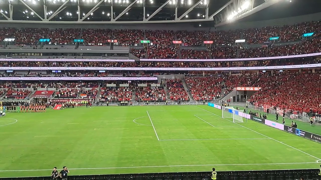 2025/6/10 香港(Hong Kong) vs 印度(India) 球員進場+奏國歌     啟德主場館首場足球賽事