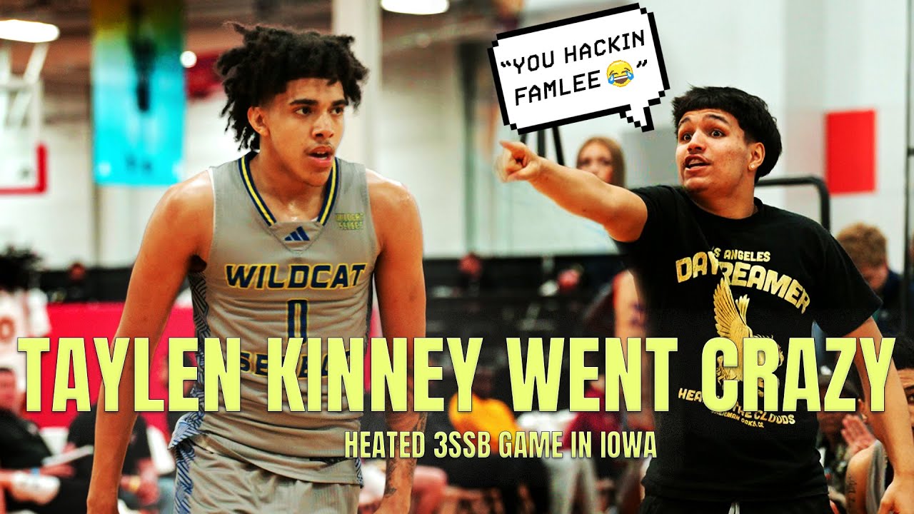 Taylen Kinney and Wildcat Select CRAZY comeback vs underrated DreamVision squad at 3SSB Iowa.