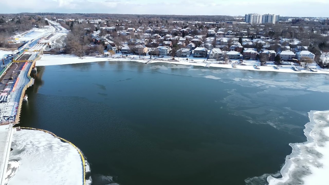 Kingston Cataraqui River Jan 2022