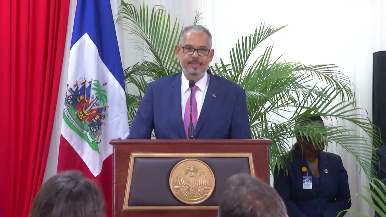 Yon seremoni òganize nan Villa d'acceuil pou make fen nan manda CPT a.