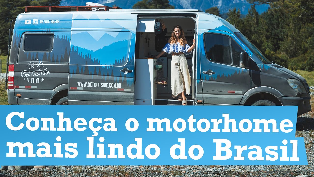 CONHEÇA O MOTORHOME SPRINTER MAIS BONITO DO BRASIL! DECK DE MADEIRA NO TETO E TOUR COMPLETO