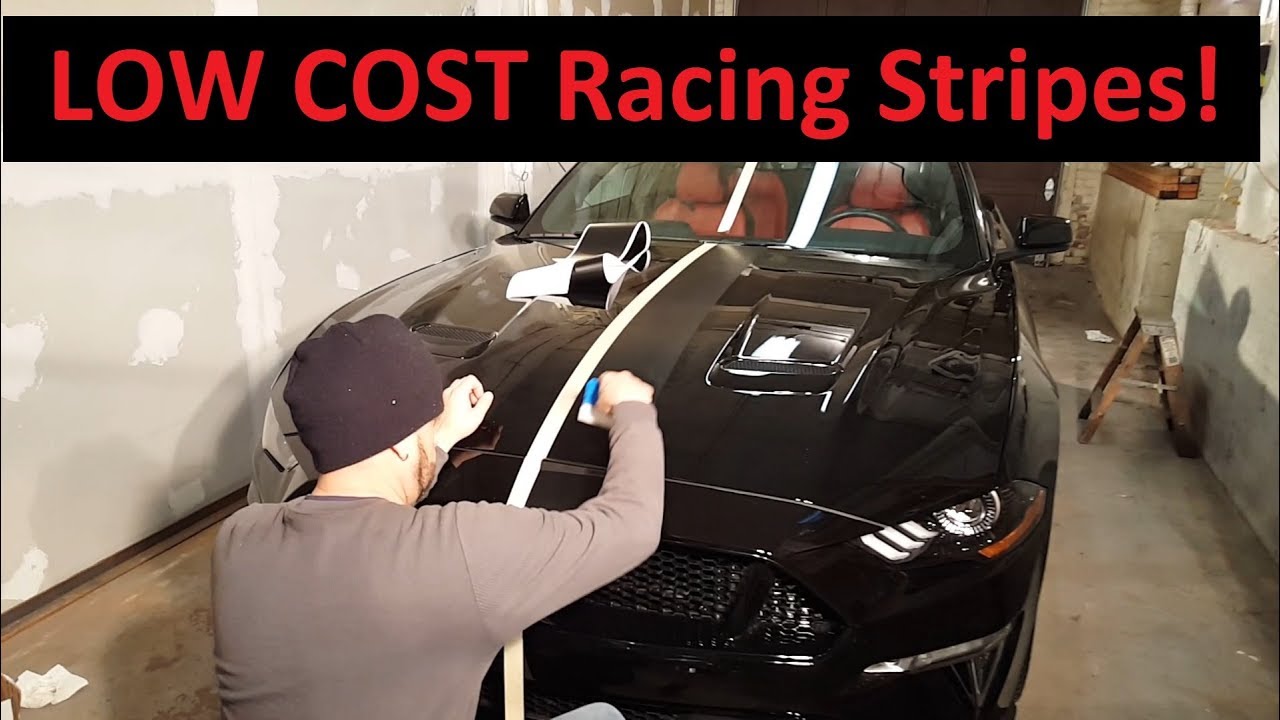 Mustang GT350 Racing Stripes Review on 2018 Mustang GT