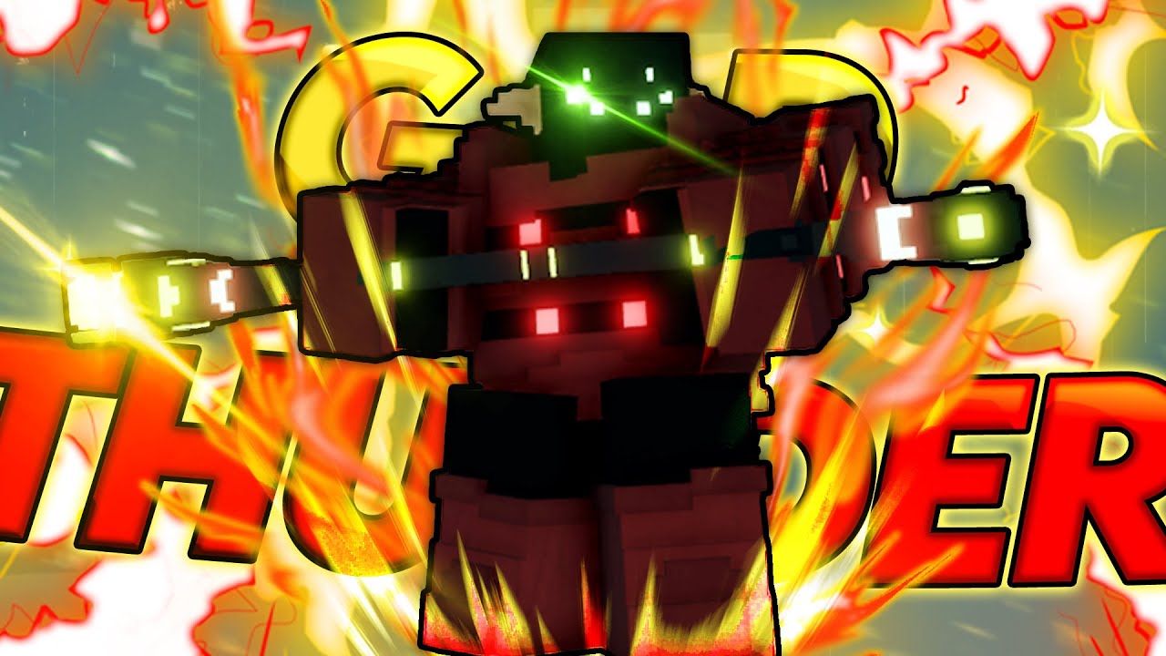Red Raijin, GOD OF THUNDER, Lighting Stratos Build! IN VOXLBLADE!!