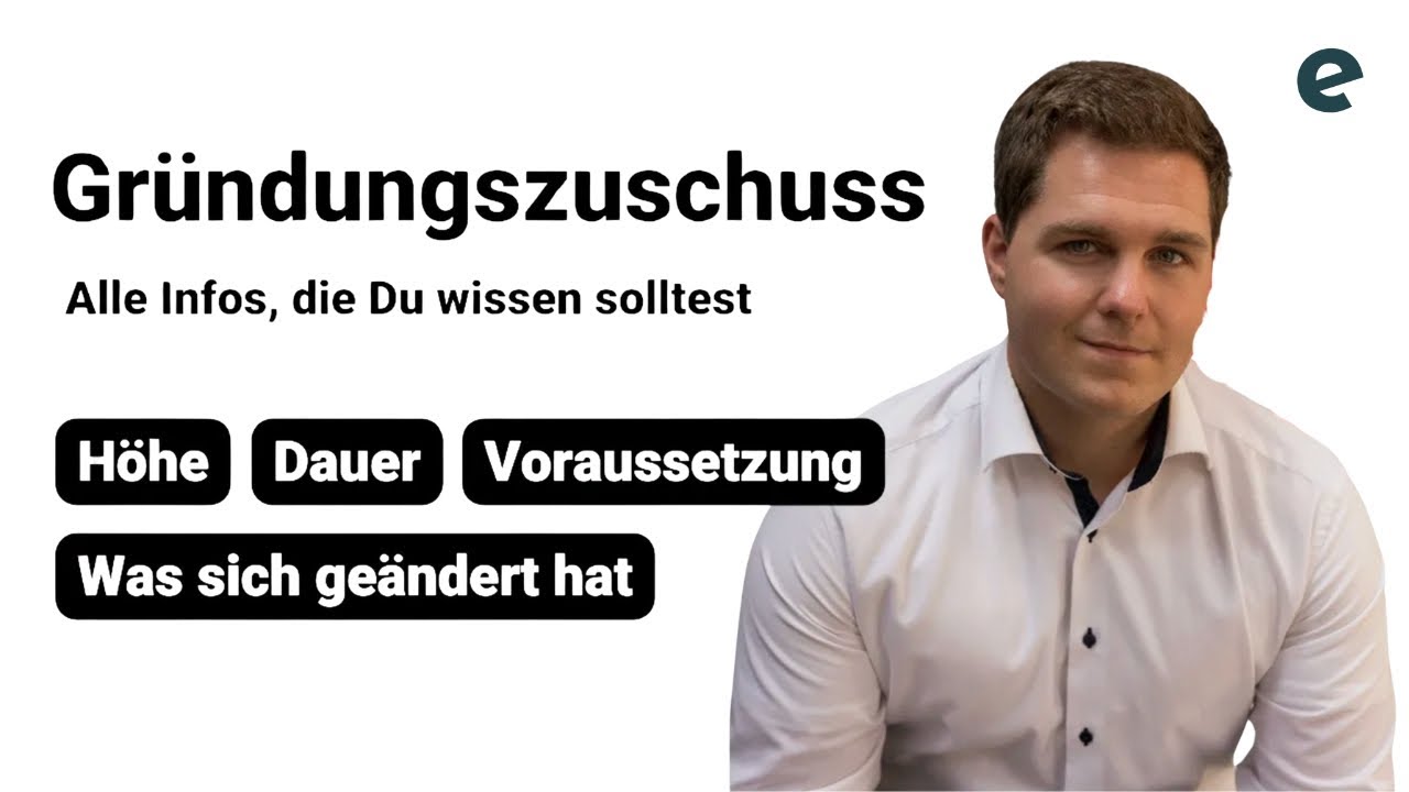Gr&uuml;ndungszuschuss vom Arbeitsamt - ALLE Infos, die du wissen solltest - UPDATE 2025