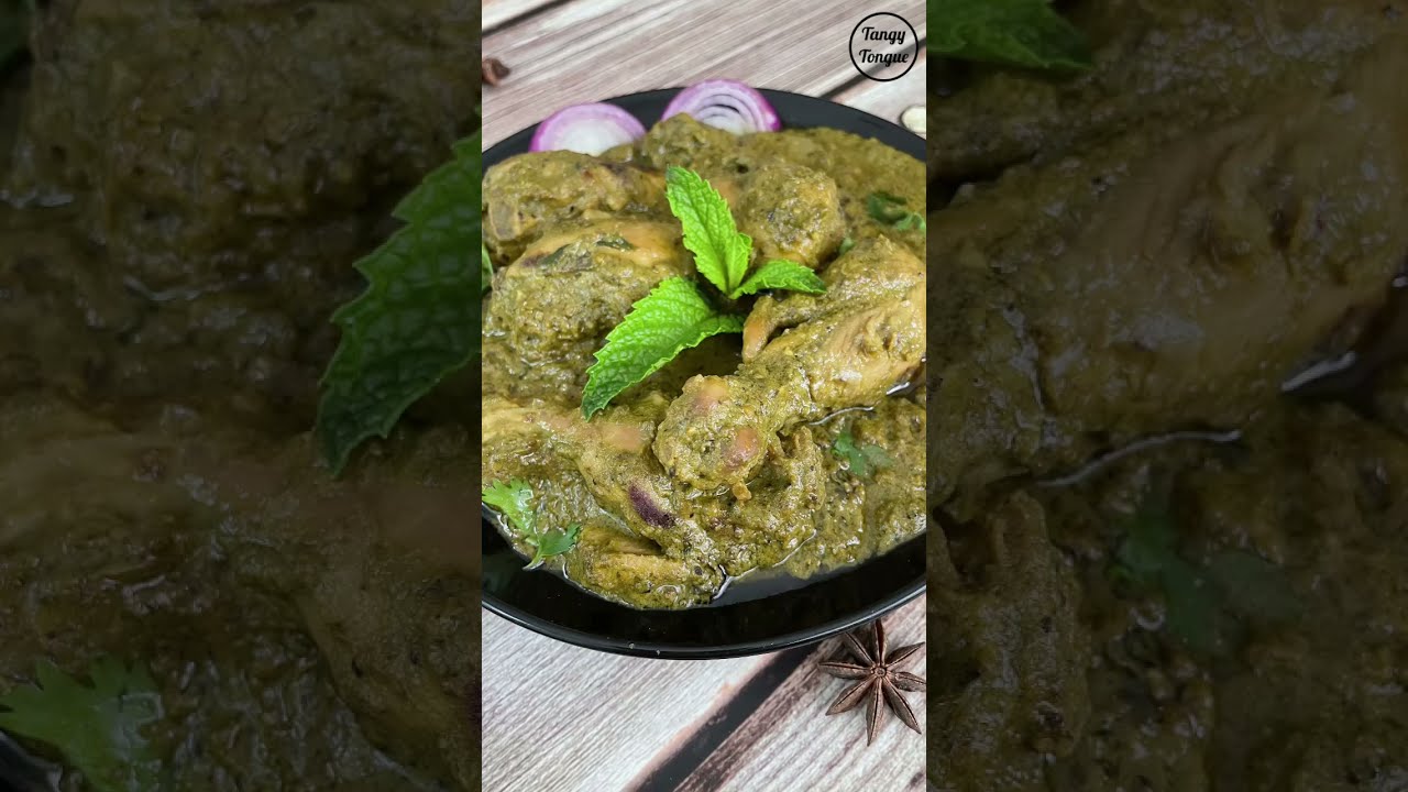 Green Chicken | Hara Chicken
