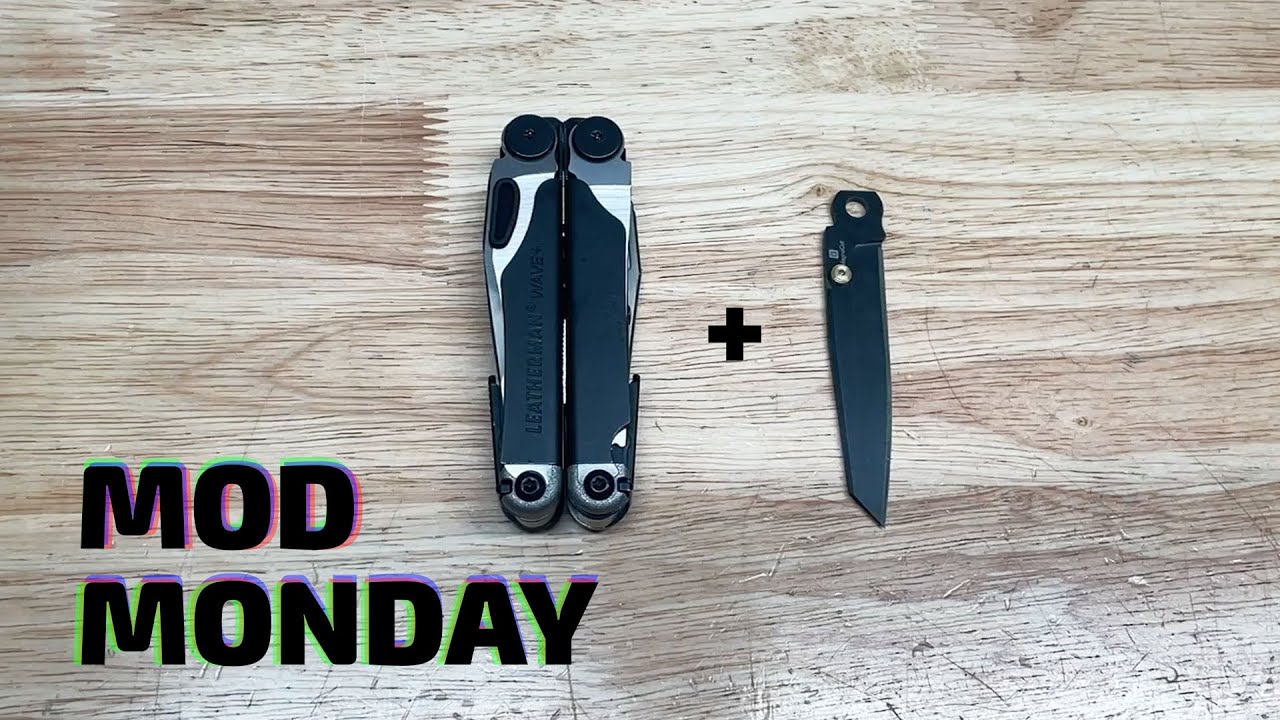 Добавление лезвия Magnacut в Leatherman Wave #modmonday