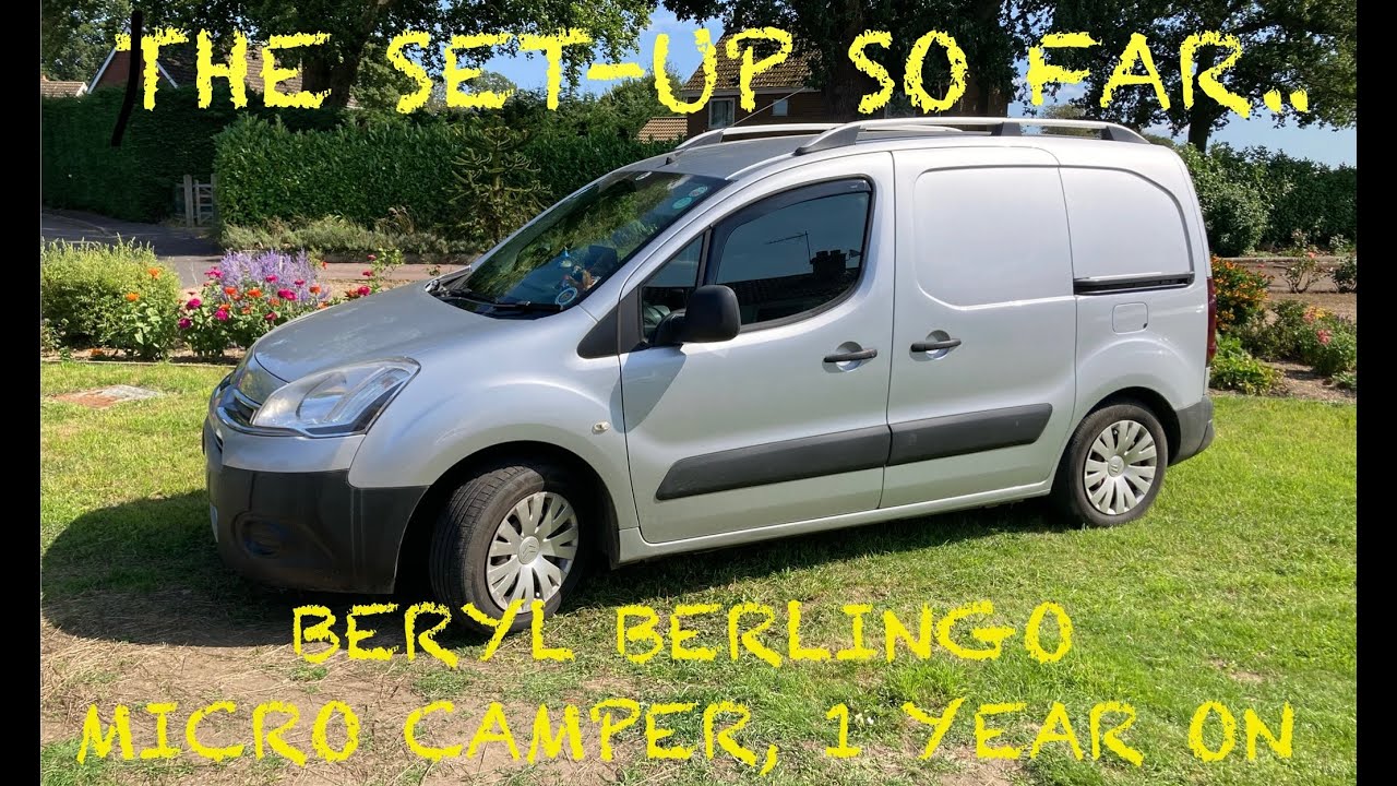 Beryl the Berlingo, Microcamper full tour