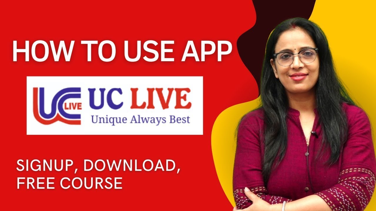 How to use UC Live APP    English With Rani Ma'am