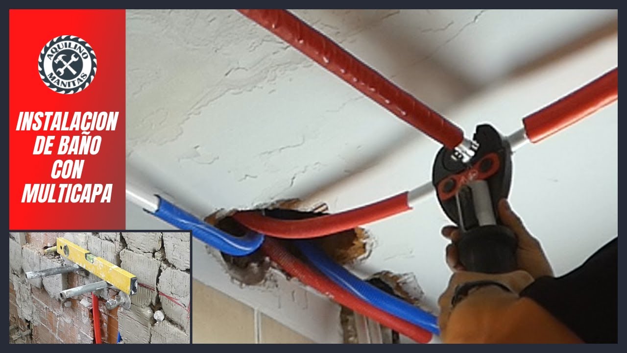 👨‍🔧Instalación de BAÑO con Tubería de MULTICAPA 🏠REFORMANDO MI CASA.