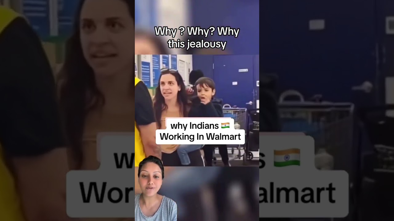 Indians ko Gaali , Why Indians working in Walmart ? racism ki Hadh