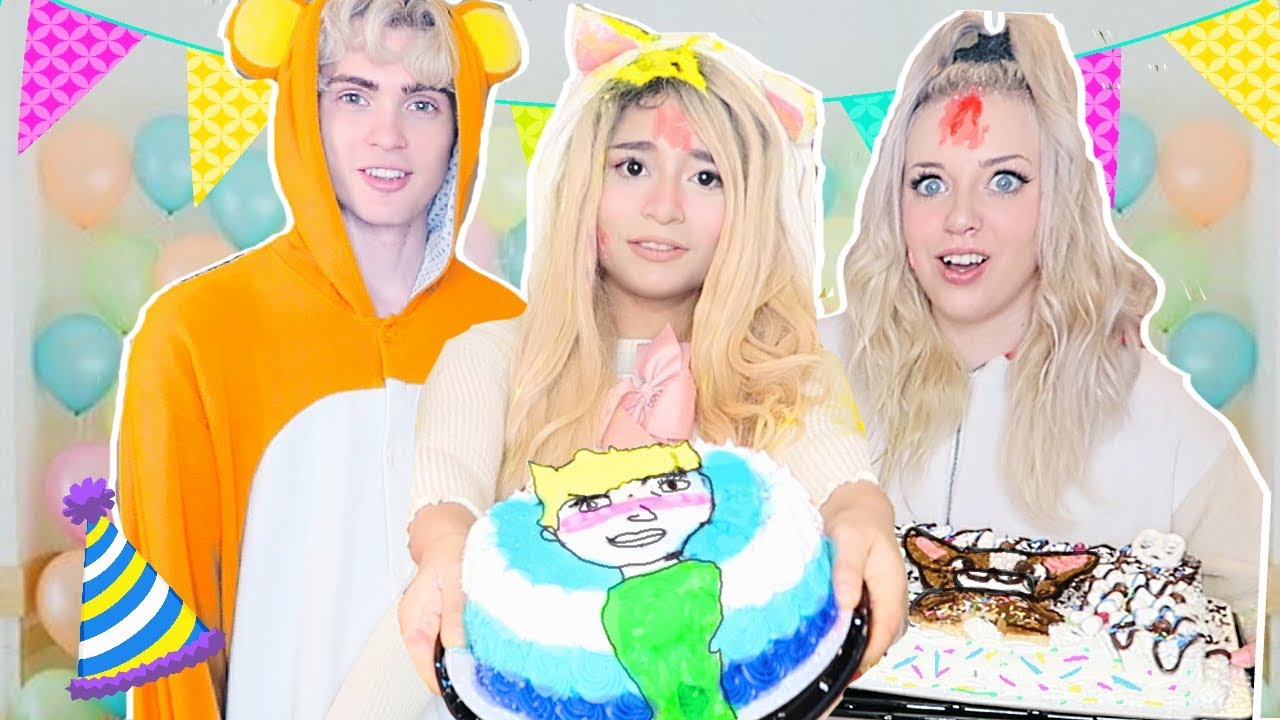 We Tried Decorating Cakes... | Cooking With The Blonde Squad
