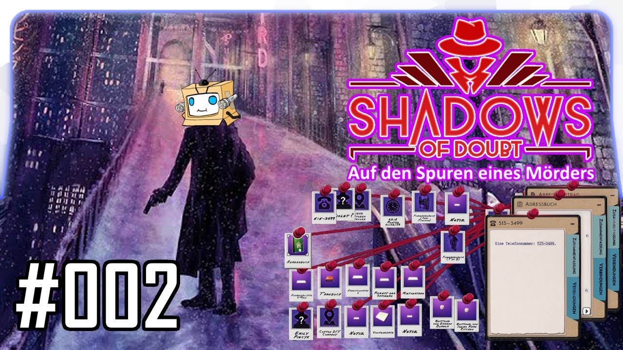 Alleine in dem Lüftungsschacht - Shadows of Doubt #002 [Deutsch] [Gameplay]