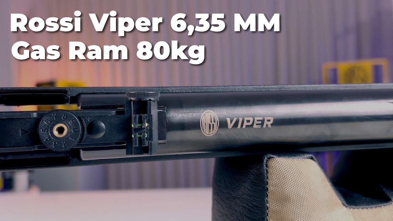 Novidade na Rossi: Carabina Viper 6,35 MM GR 80kg