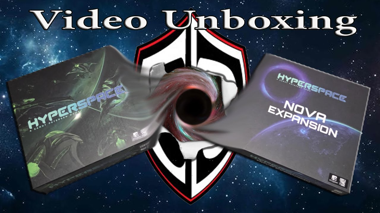 Video Unboxing: Hyperspace by Sandy Peterson Games!