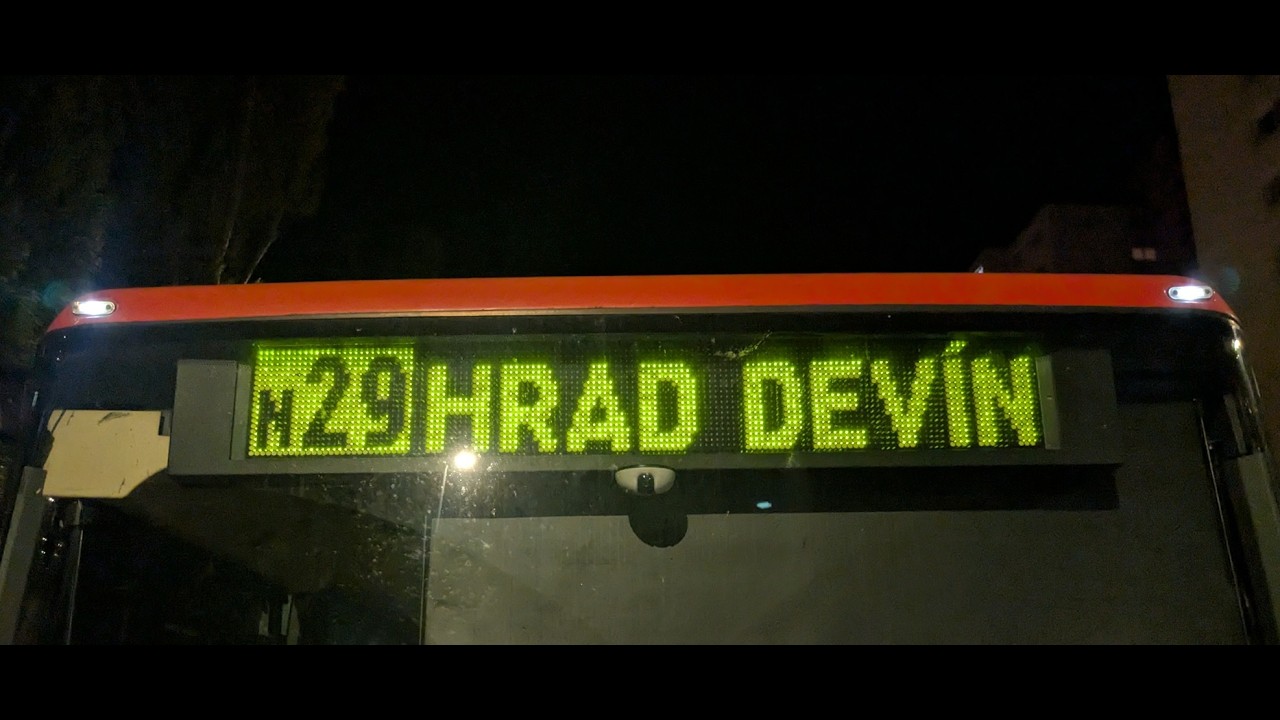 N29 | Hlavná stanica → Hrad Devín a ⮌ 05/25