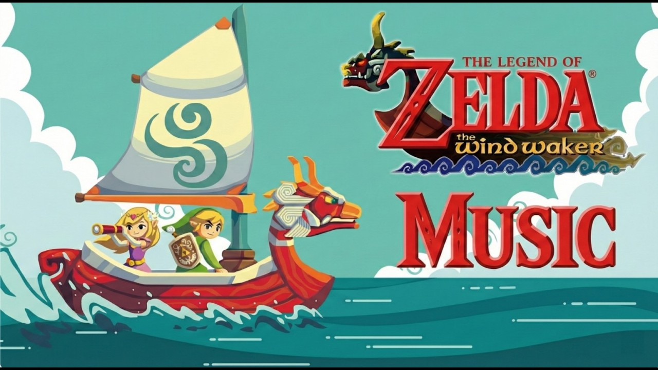 Legend of Zelda: Wind Waker Music | Nostalgic Ocean Adventure