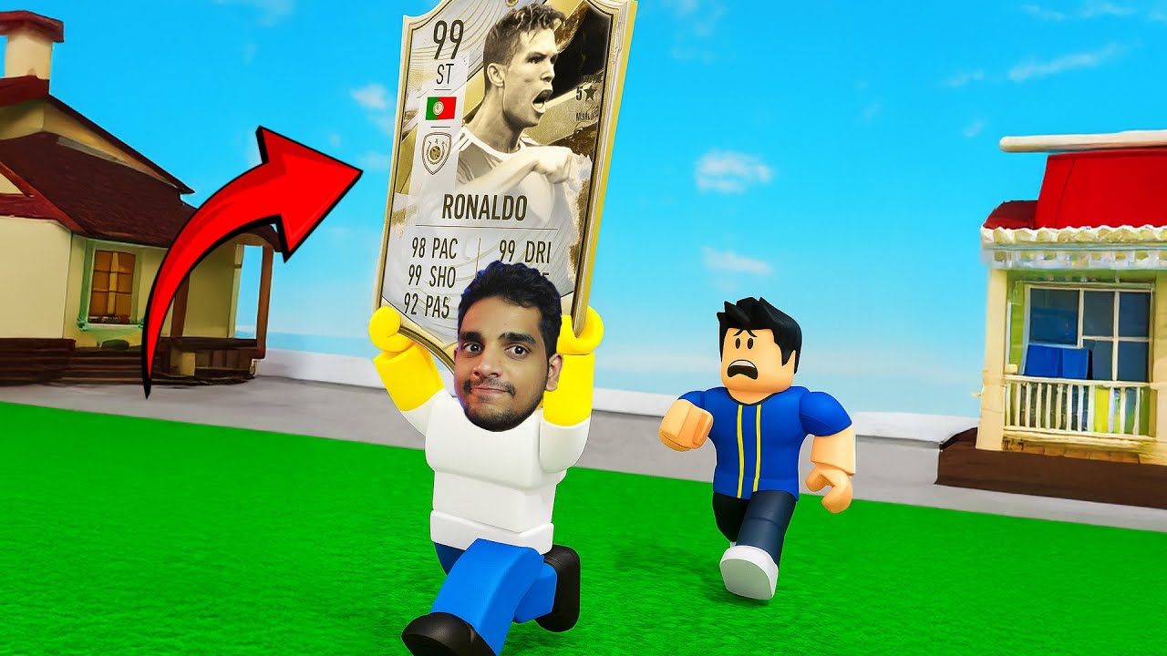 I STOLE A RONALDO in Steal A Football Card!!