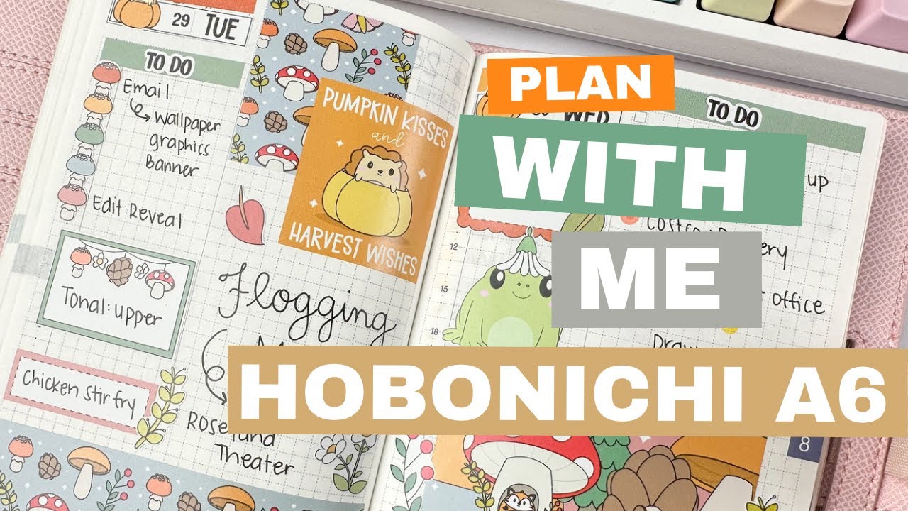 Hobonichi A6 PWM - Woodland Village