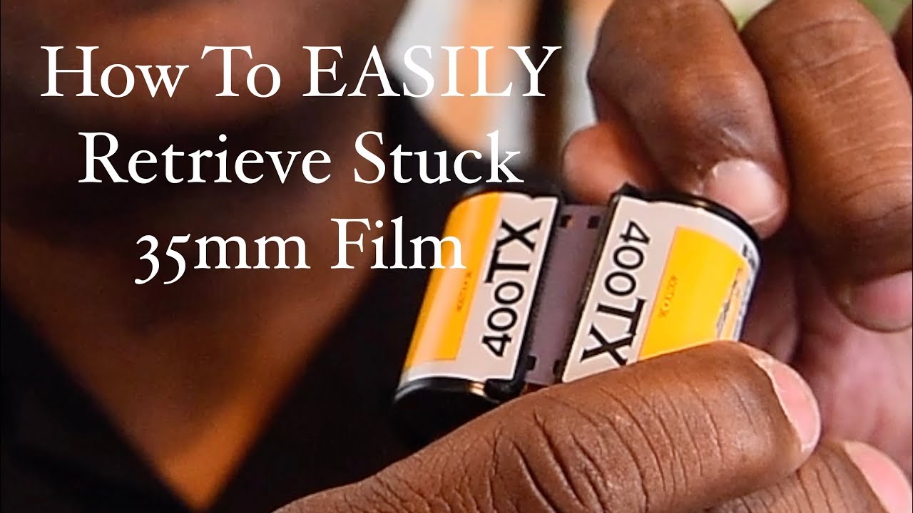 QUICK TIP: How To Retrieve the Film Leader from Inside the 35mm Film Canister With No Tools
