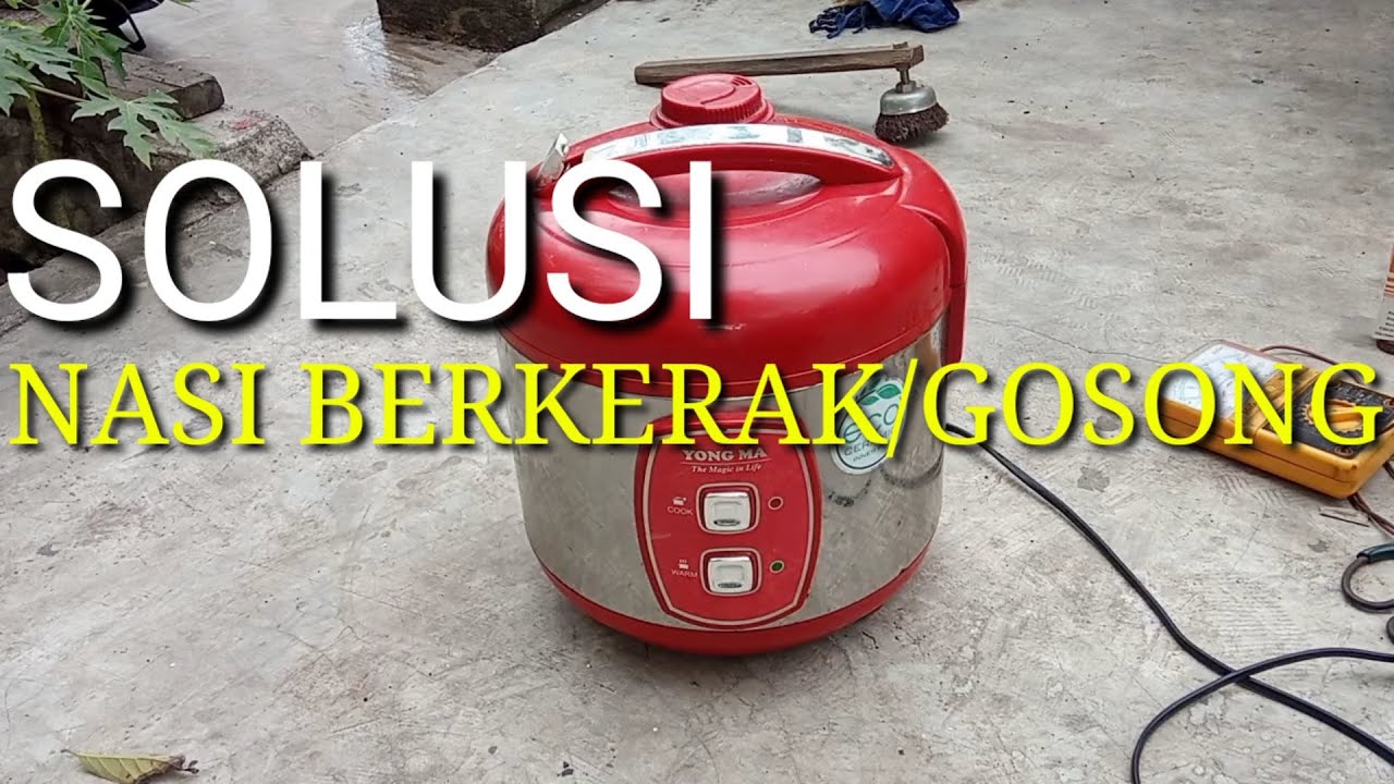 Magic Com Yong Ma Nasi Berkerak/Gosong