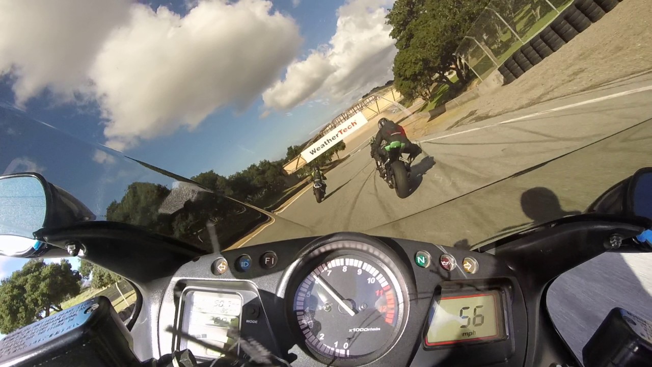 CBR1100XX Blackbird, Laguna Seca, 4th session part 1