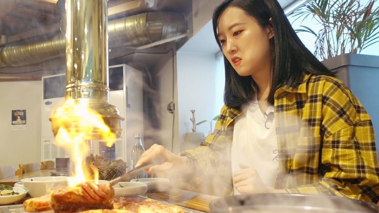 발렌타인데이?..아침8시부터 소주에 갈비뜯는날 (ft. 이악물)