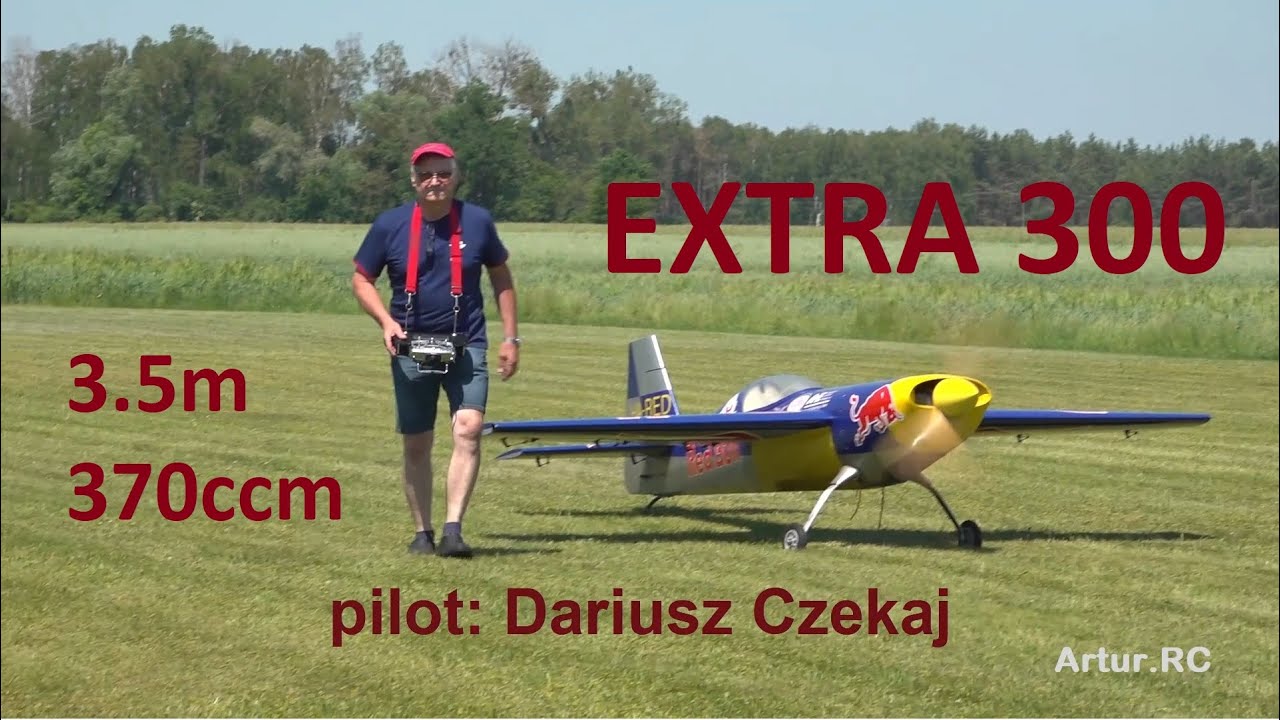 EXTRA 300 3.5m 370ccm pilot: Dariusz Czekaj CHRCYNNO 2021