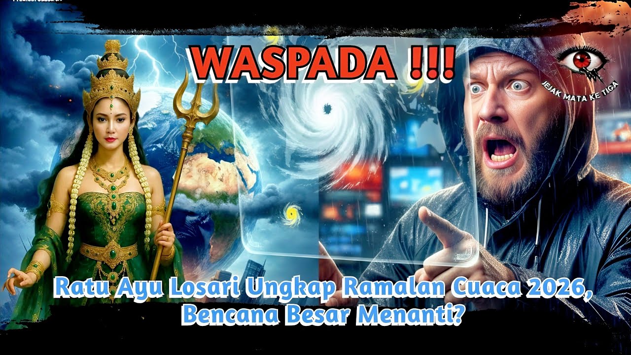 Ratu Ayu Losari Ungkap Ramalan Cuaca 2026, Bencana Besar Menanti?