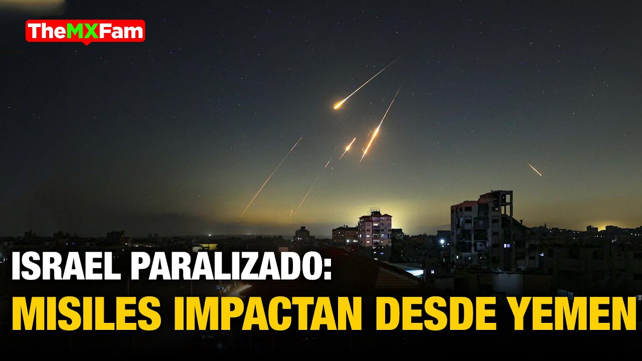 ISRAEL COLAPSA TRAS ATAQUE DESDE YEMEN CON MISILES AVANZADOS | TheMXFam