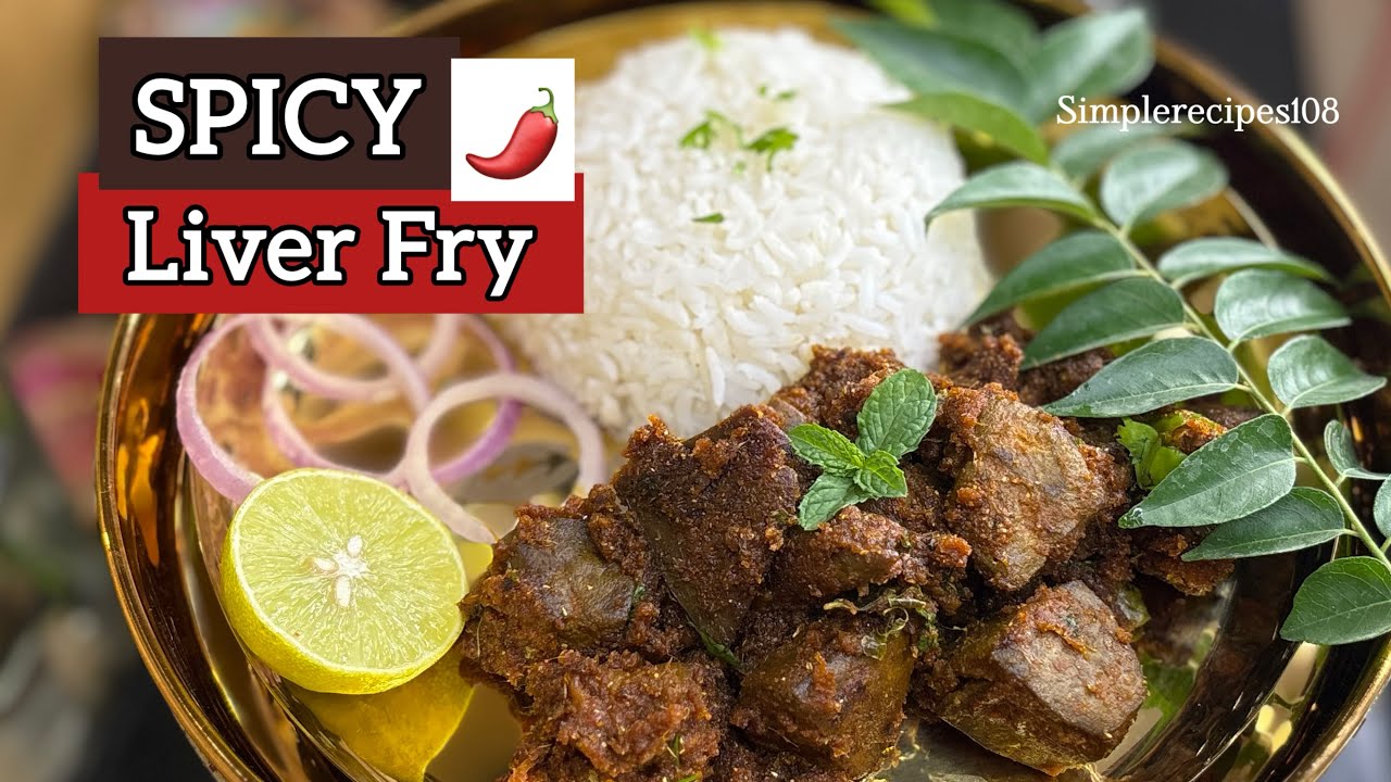 Spicy Liver Fry | Mutton Liver Fry | Kaleji Fry #liverfry