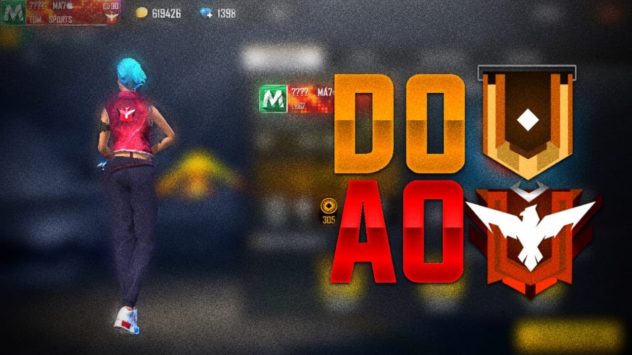DO OURO AO MESTRE (TEMPORADA 16) - FREE FIRE MOBILE