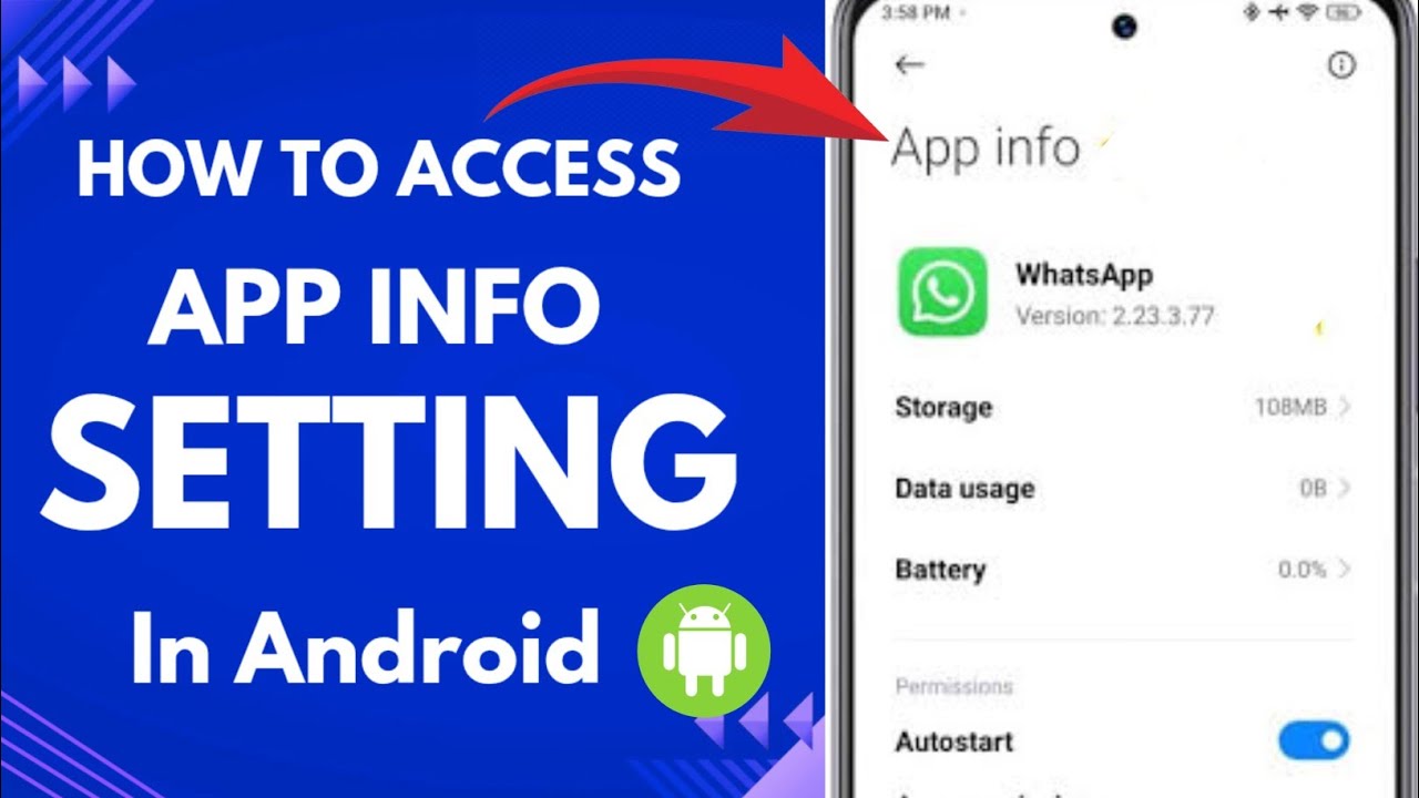 📱 How to Access App Info Settings on Android (Quick & Easy!) | App Info Kaise Nikale