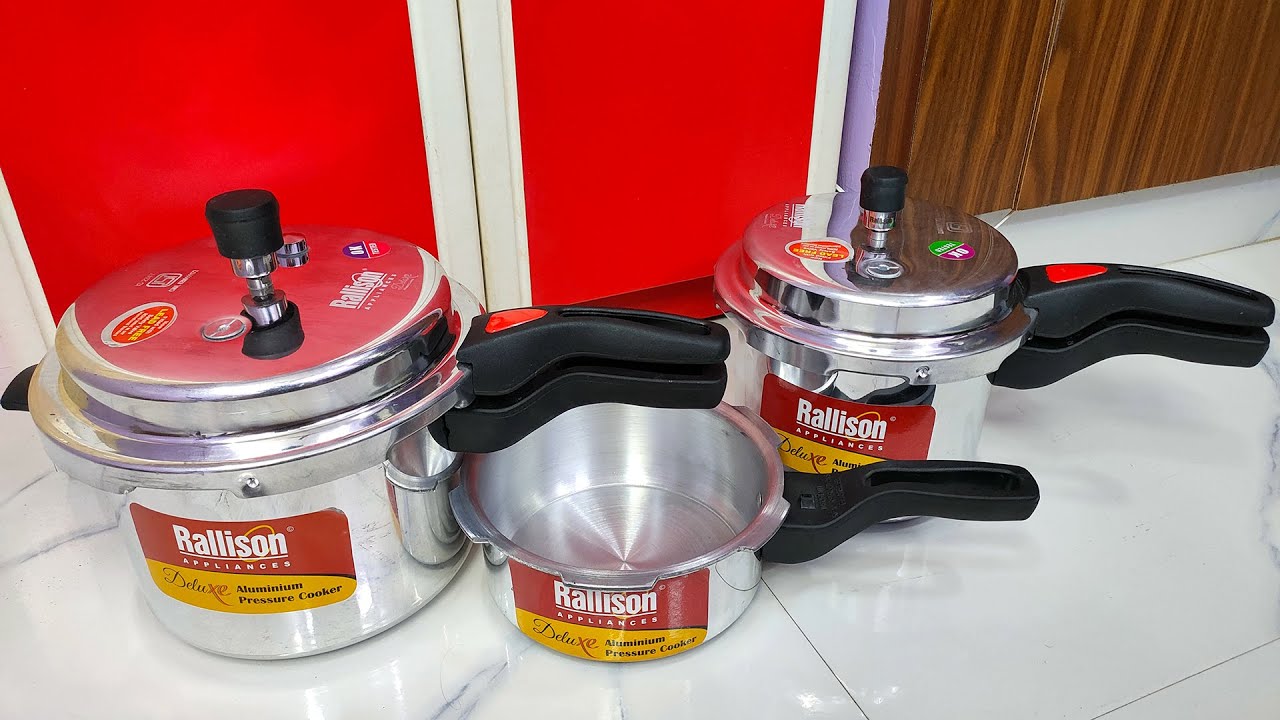 Rallison Appliances Deluxe Aluminium Pressure Cooker Unboxing & Review | Best Pressure Cooker