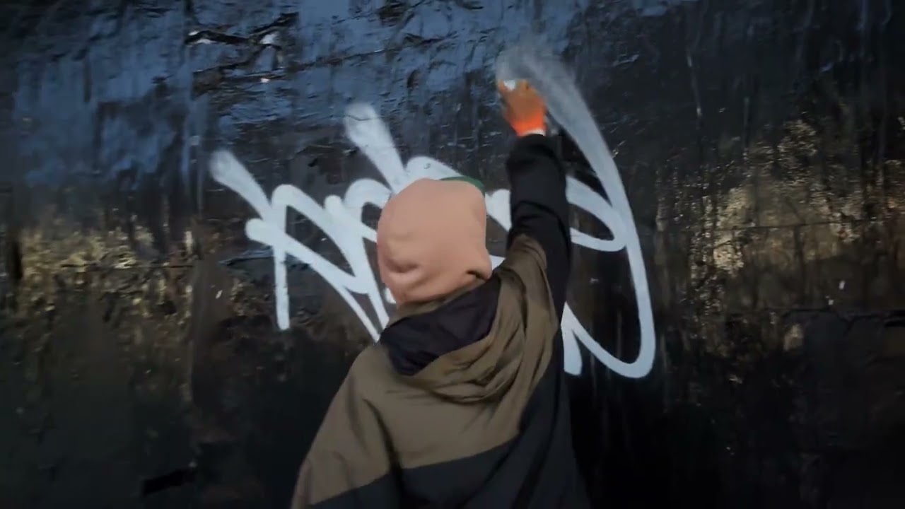 Graffiti tagging, throwups, pieces and lifestyle. Rebel813 & Pole186. 4k 2025 
