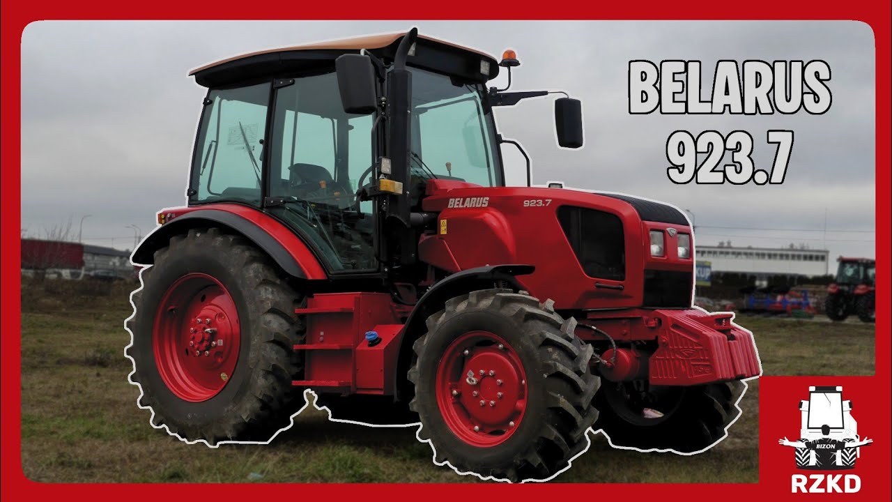 MTZ Belarus 923.7 - Nowoczesny i spełniający normy!