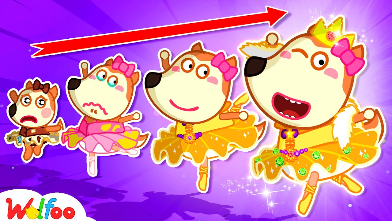 Rich vs Broke vs Giga Rich! Lucy Became Famous Ballerina - Funny Stories for Kids | Wolfoo Family