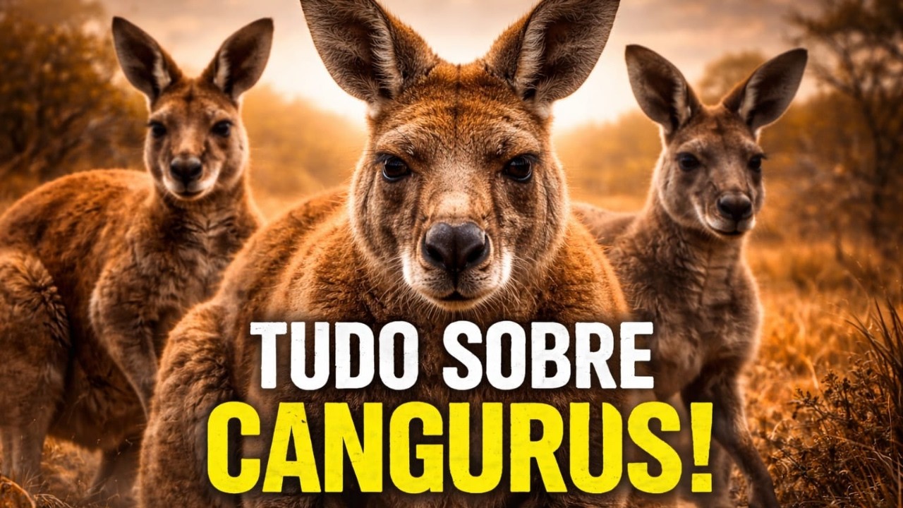 MAIS QUE UM SALTO! A Força Brutal e a Vida Secreta dos Cangurus