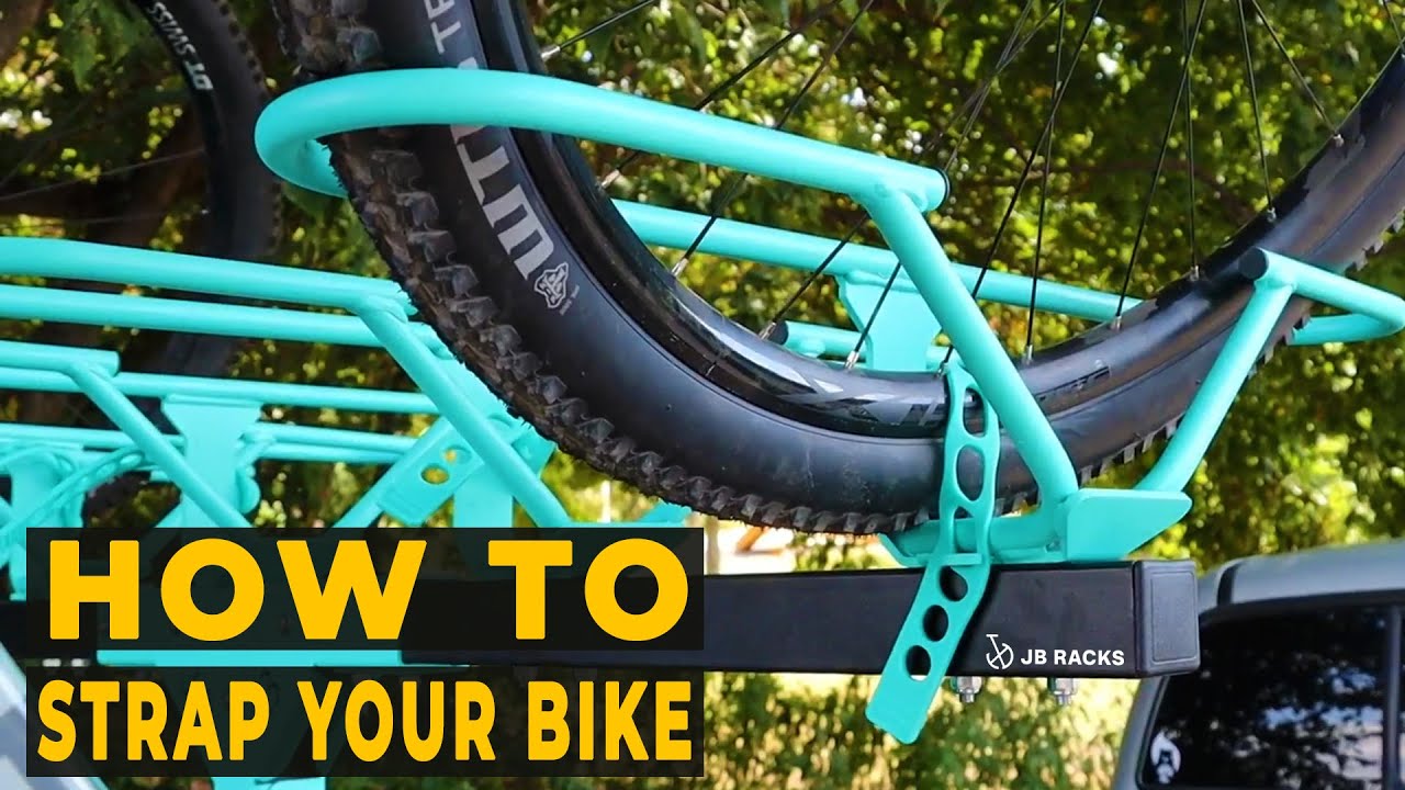 How to Strap Your Bikes in a JB Rack