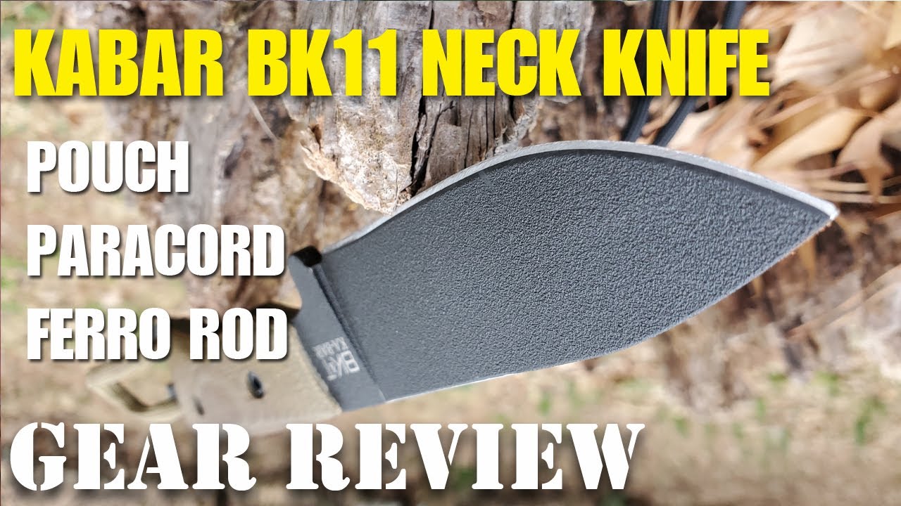 Шейный нож KABAR BK-11 Becker Necker с модификациями
