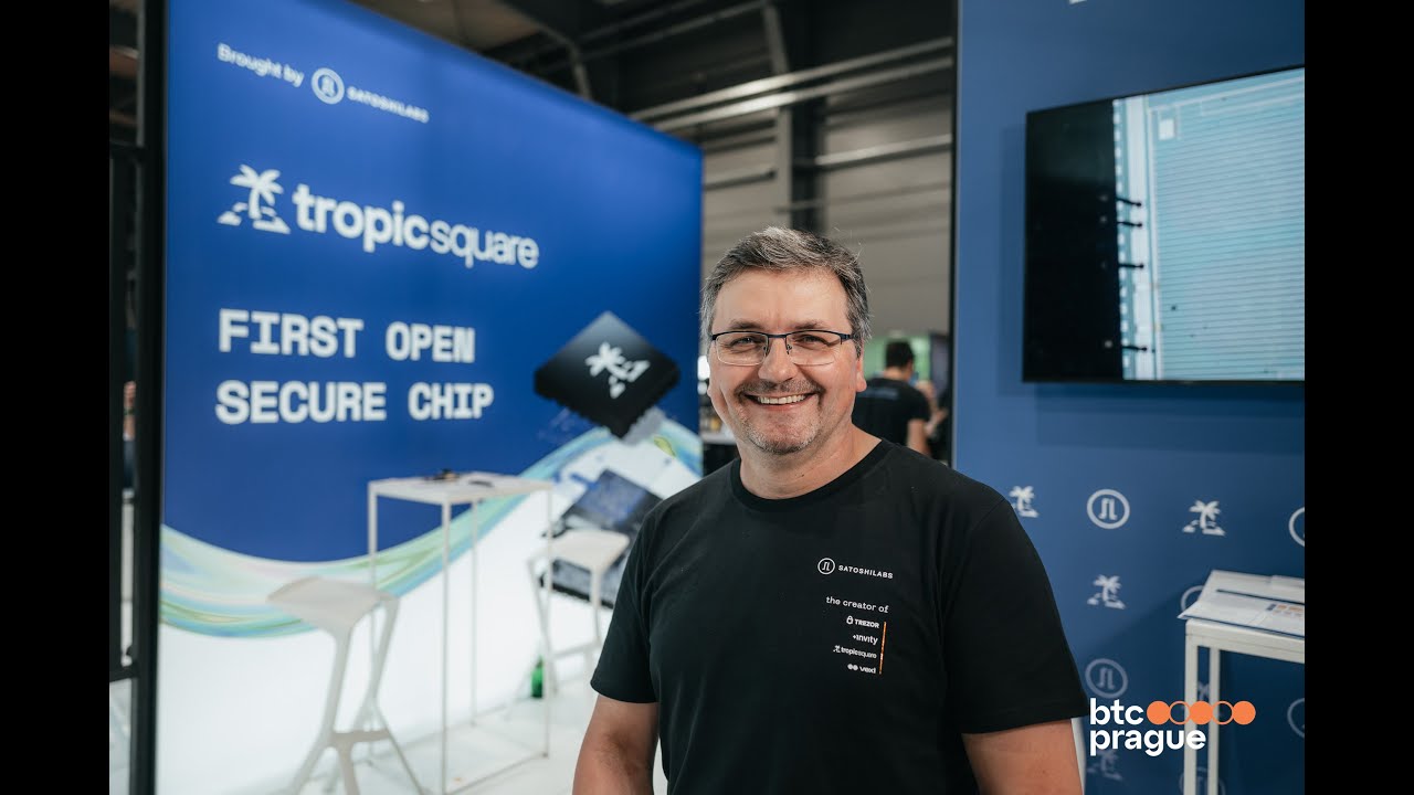 SatoshiLabs - Tropic Square - Jan Pleskač (BTCPrague 2023 Expo Interview)