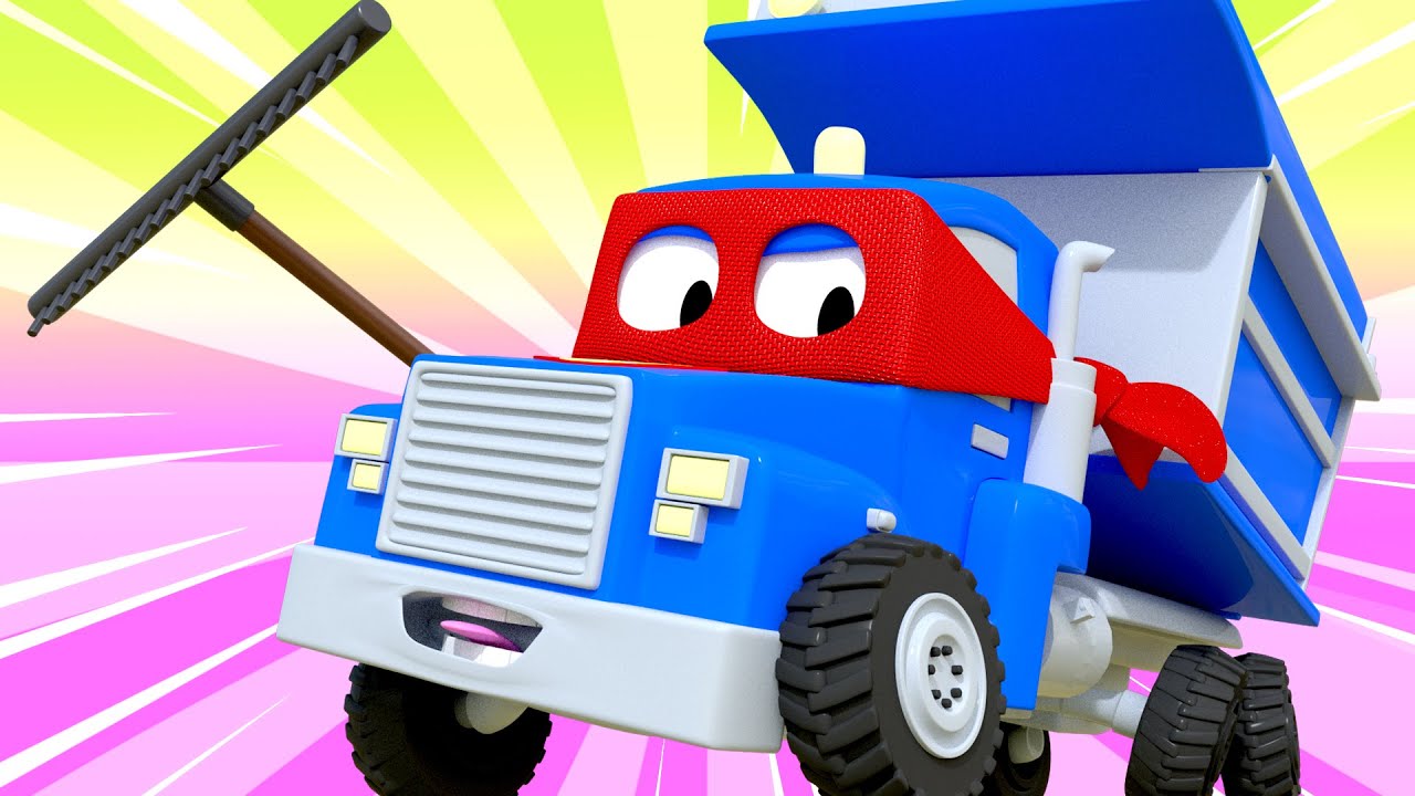 The dumper truck - Carl the Super Truck - Car City ! Cars and Trucks Cartoon for kids