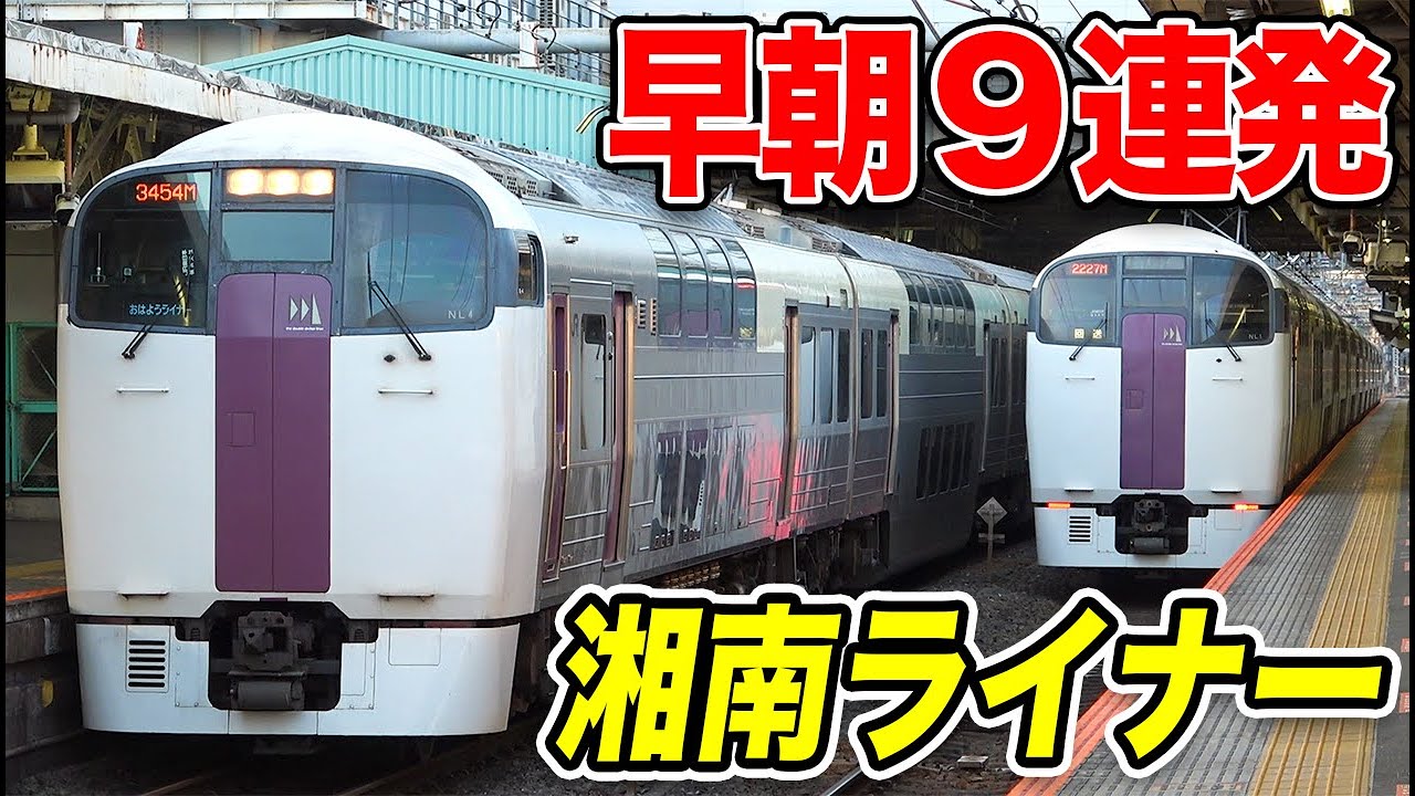 【３月に廃止】すごい頻度で発車していく湘南ライナーを小田原駅で見る