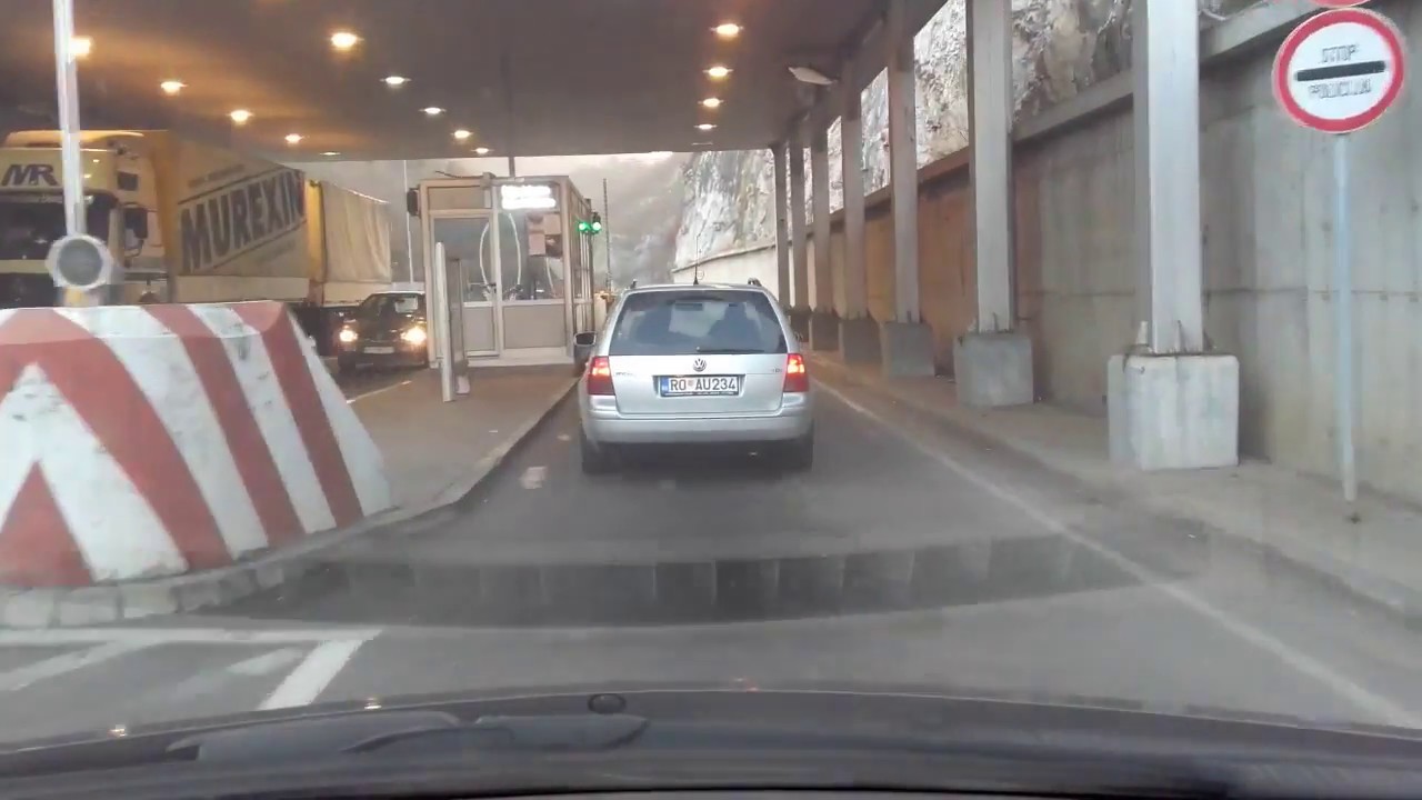 Driving in Serbia & Montenegro: Raska - Berane, timelapse 6x