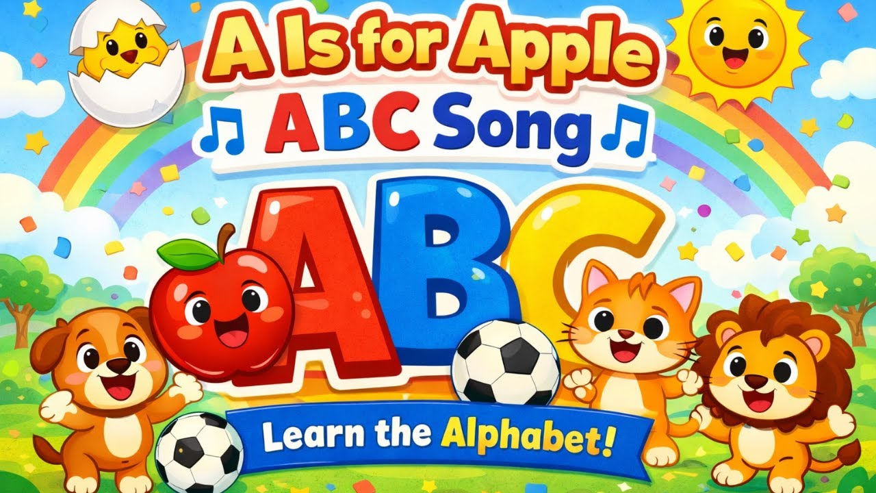 ABC Phonics Song 🎵 | Learn Letters A to Z | Fun Alphabet Song for Kids & Toddlers