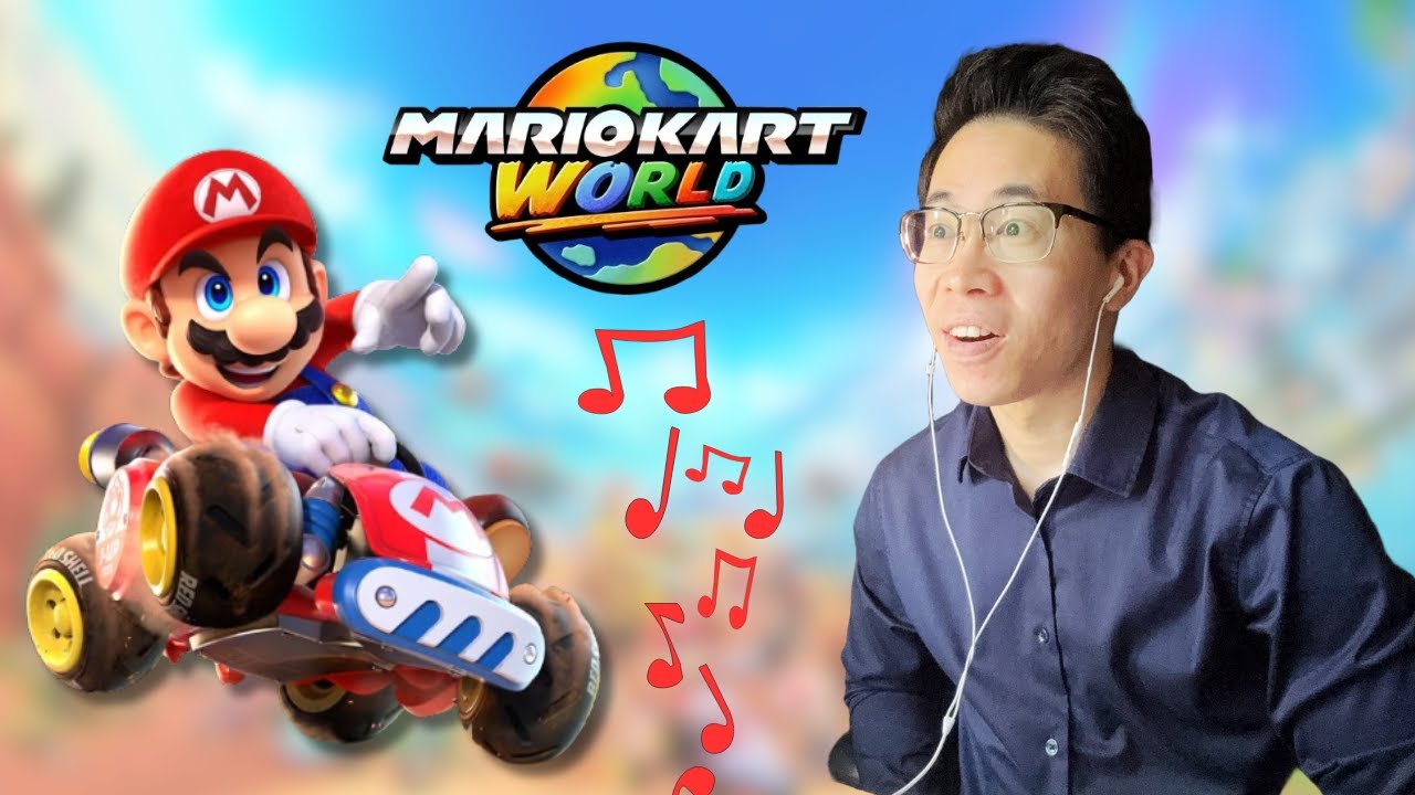 The Mario Kart World OST is INCREDIBLE.