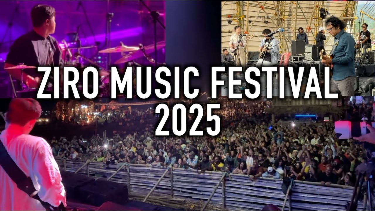 Музыкальный фестиваль Ziro 2025 — игра на барабанах с PRASANNA — VLOG