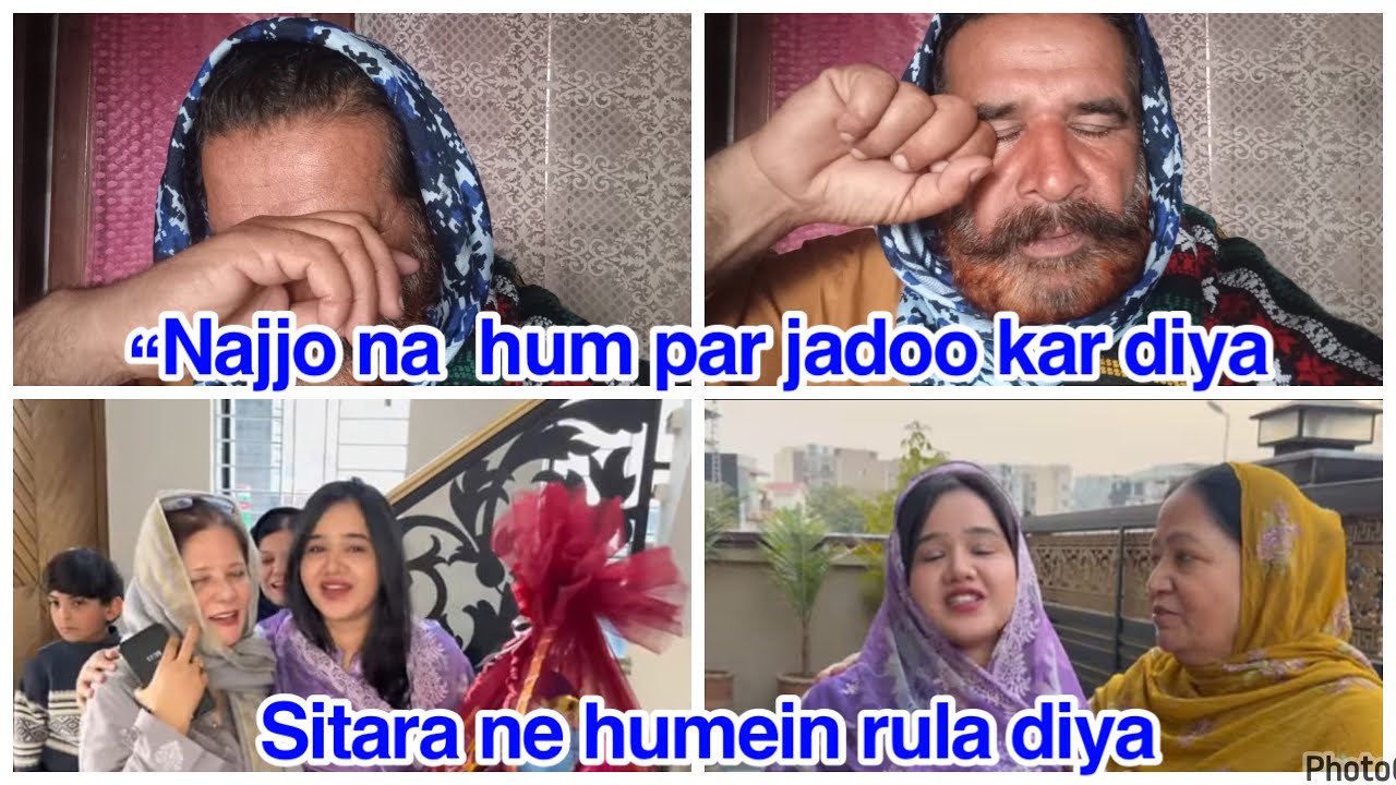 Najjo na  hum par jadoo kar diya,Sitara ne humein rula diya,daily reaction 