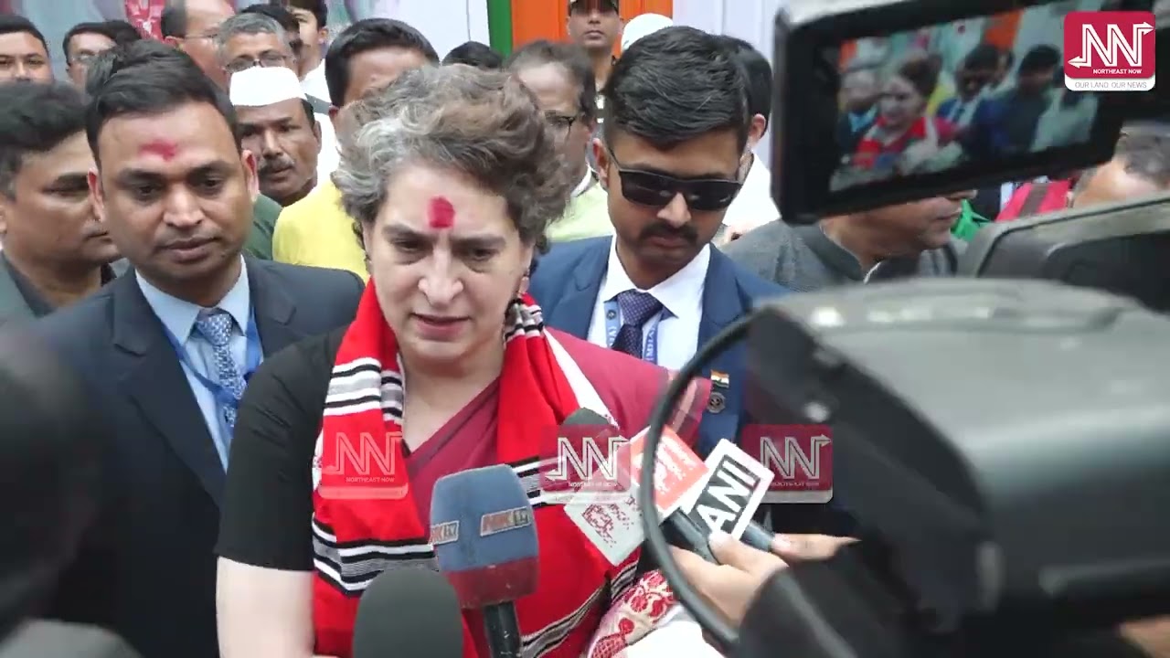 নিৰ্বাচনৰ পূৰ্বে নেতাই দলত্যাগ কৰাটো ডাঙৰ কথা নহয়'; প্ৰিয়ংকা গান্ধী!