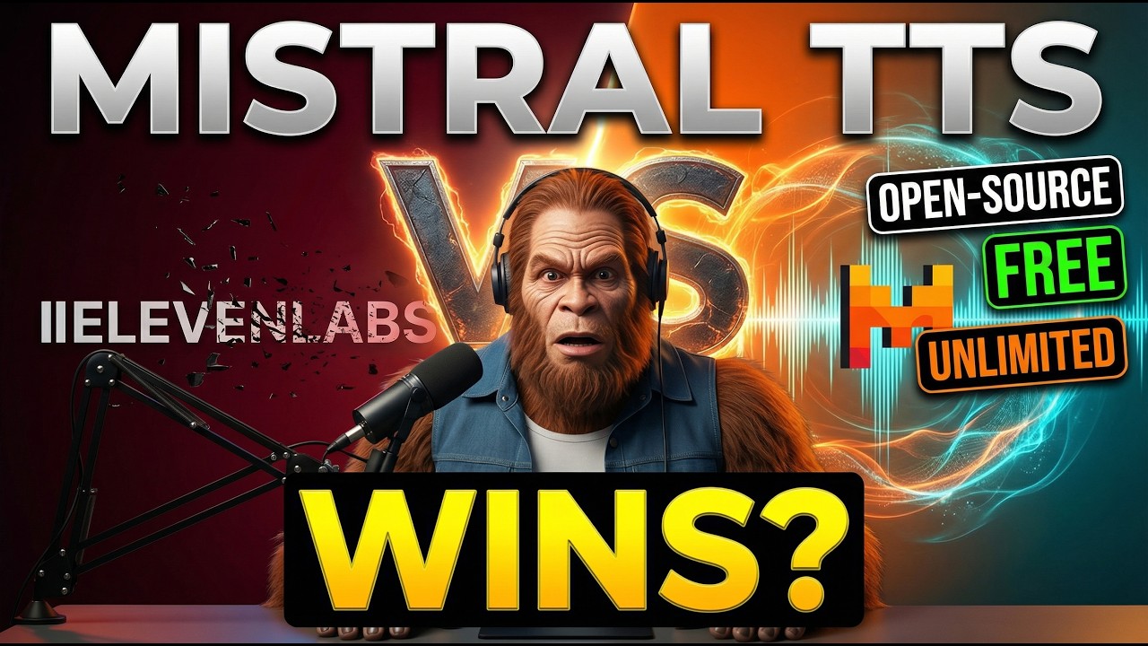 Mistral Voxtral TTS pokonuje ElevenLabs?